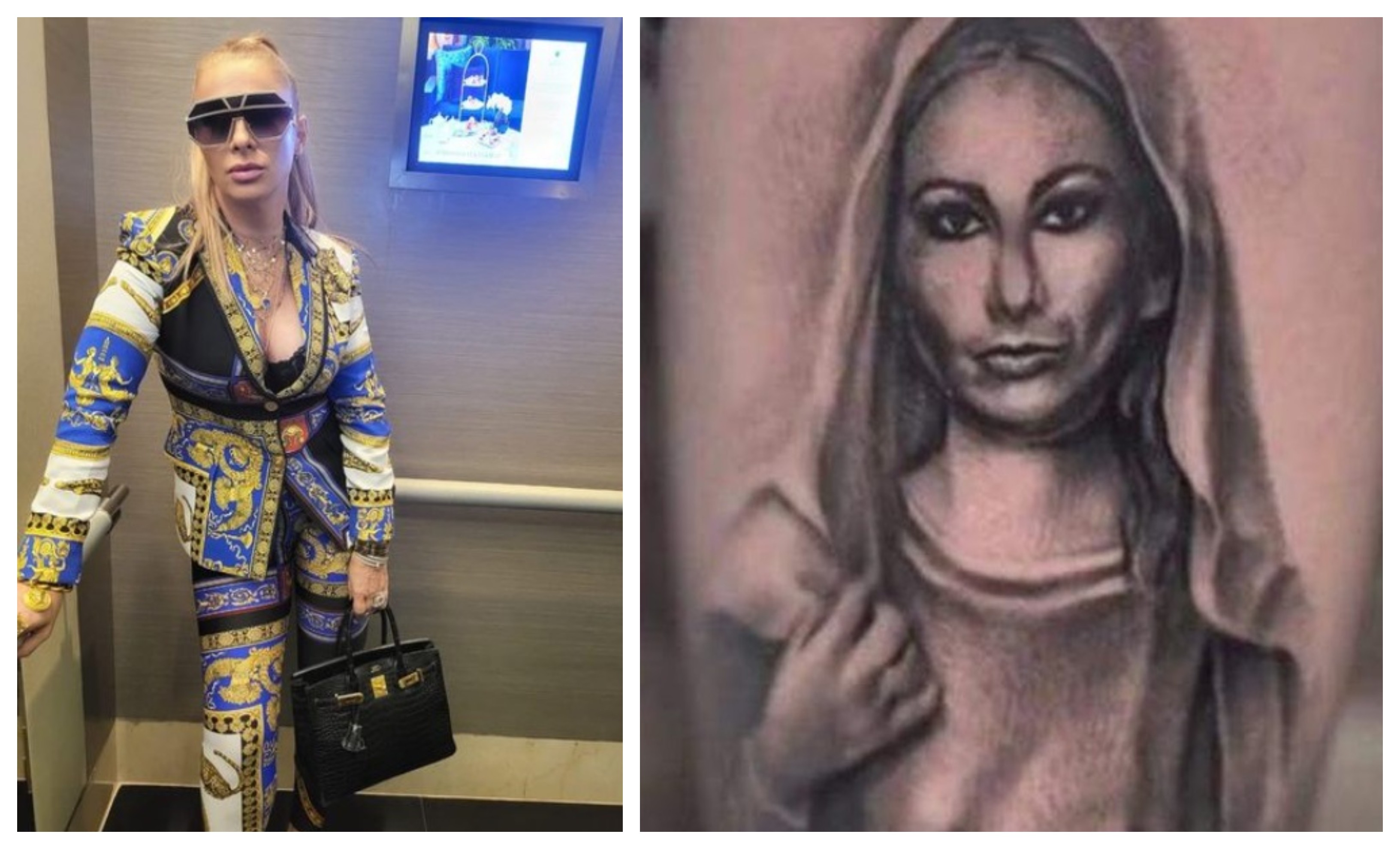 Cum și-a arătat admirația pentru Anamaria Prodan o tânără din Craiova. Imaginea cu desenul pe care și l-a pus pe picior e virală